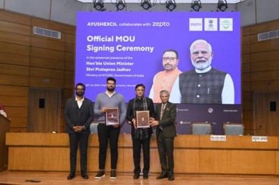 Ayush Ministry signs MoU with Zepto Ltd to facilitate online access to Ayush medicines, wellness products