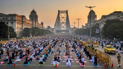 Kolkata Gears Up for Mega Yoga Day Event as PM Modi Set to Lead National Celebration