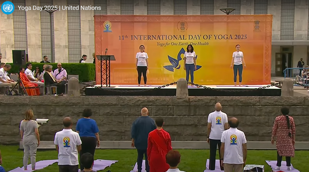 UN International Day of Yoga event in UK push for white paper on integrative healthcare