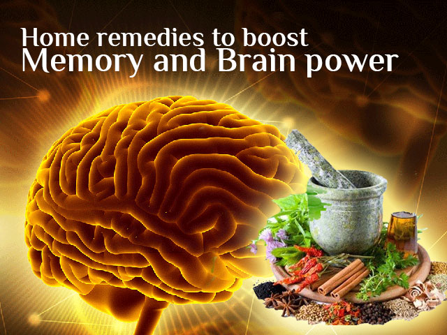Home remedies to boost memory and brain power